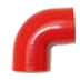 2.5" to 1.75" Silicon 90 degree reducer elbow Red