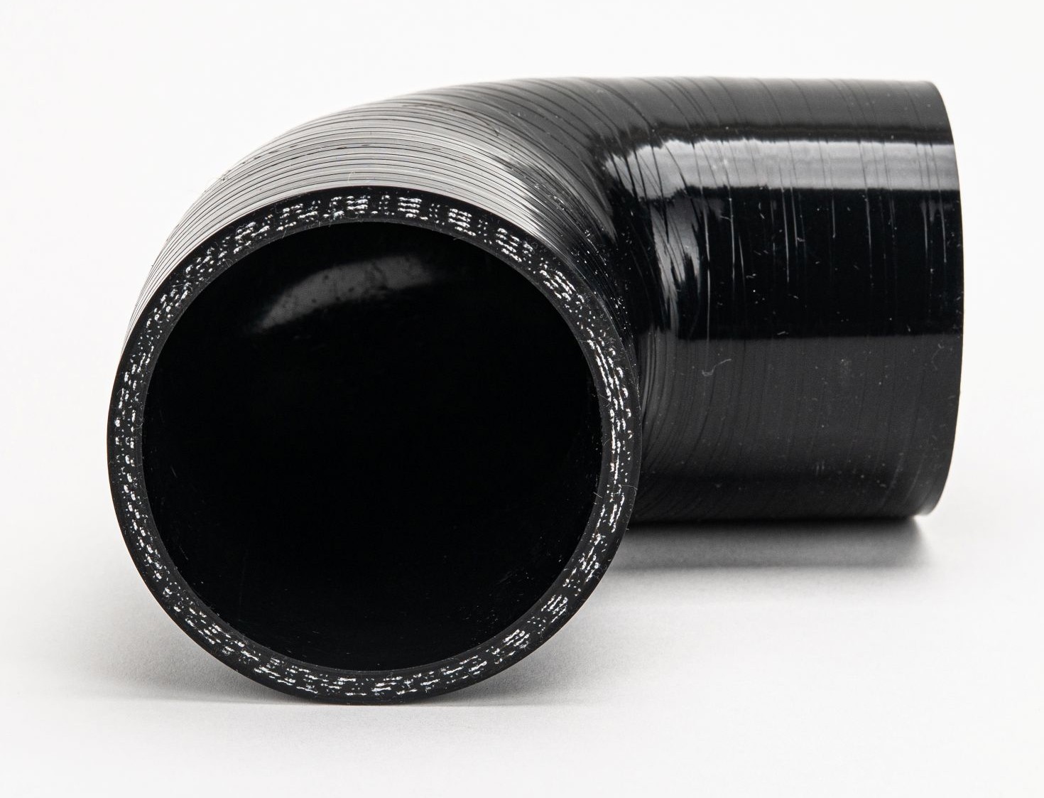 90 Degree Black Hoses