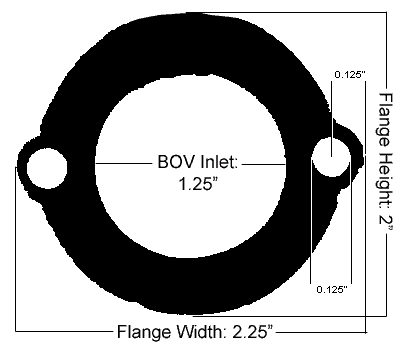 BOV Flange