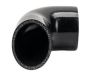 2.5" Silicone 90� Elbow, Black