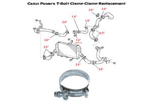 EVO 8 T-Bolt Clamps